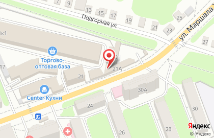 Магазин Евгения на улице Маршала Жукова на карте