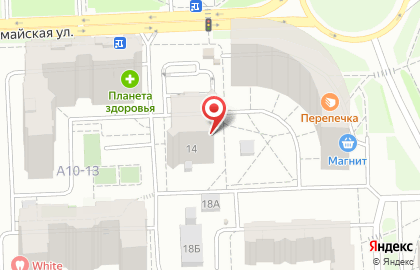 Продуктовый магазин Магнолия в Ижевске на карте