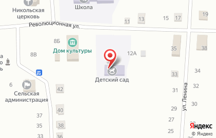 Детский сад с. Узморье на карте