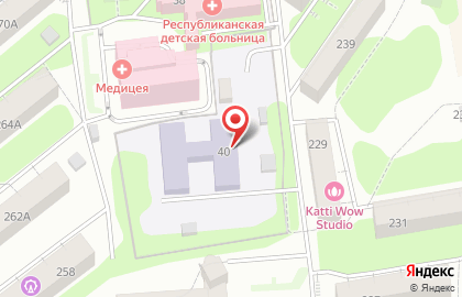 Детский сад №112 в Широком переулке на карте