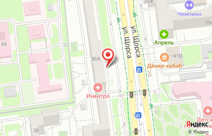 Медицинский центр Промедика на улице Щорса на карте