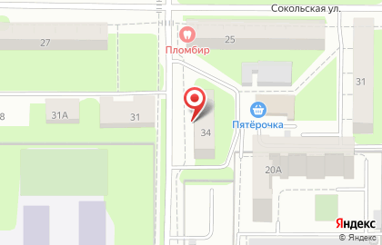 Стоматологический кабинет на улице Адмирала Макарова на карте