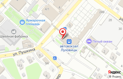 Кофейня Пончик на улице Пушкина на карте