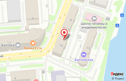 Большой Порт Санкт-петербург, Администрация Морского Порта на карте