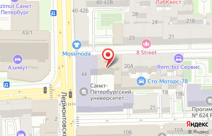 ООО Профсервис на 8-ой Красноармейской улице на карте