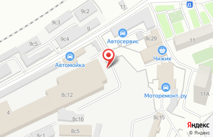 Шиномонтажная мастерская на Даниловской набережной на карте