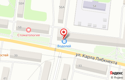 Магазин Водолей в Екатеринбурге на карте