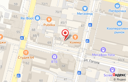 Сеть ювелирных магазинов Ювелир-Центр в Краснодаре на карте