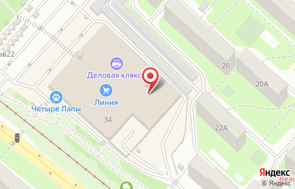 Телекоммуникационная компания Дом.ru в Октябрьском районе на карте