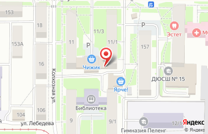 Салон-парикмахерская Палетта на карте