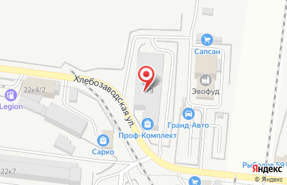 Мебельная компания Кухни Кристина на Хлебозаводской улице на карте