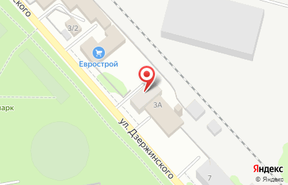 Пожарно-спасательная часть №48 на улице Дзержинского на карте