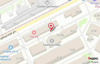 ООО Пирит-м на Угрешской улице на карте