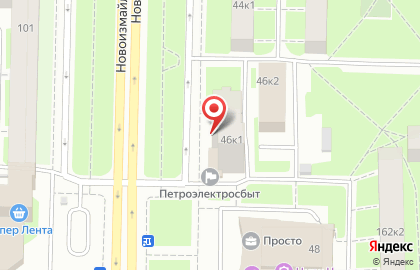 Магазин постельных принадлежностей Вологодский текстиль на Новоизмайловском проспекте на карте