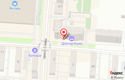 Дезис Копейск на карте