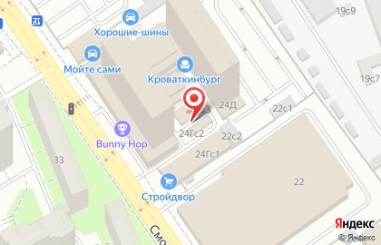 ЭКЛИПС (Москва) на Смольной улице на карте