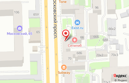 Крепёж в Московском районе на карте