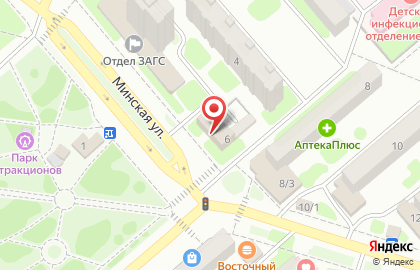 Балаковский районный суд Саратовской области на Минской улице на карте