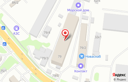 Баня Охота в Петропавловске-Камчатском на карте