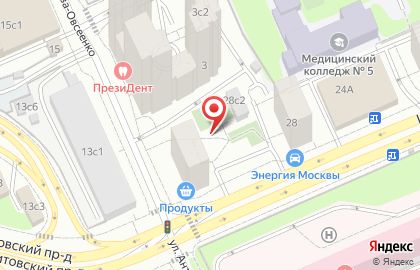 Форнетти, мини-пекарня в Шмитовском проезде на карте