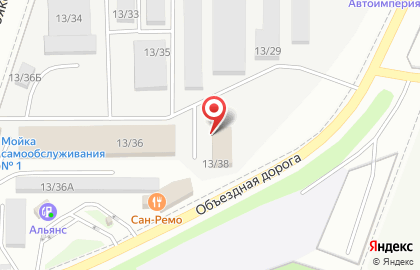 Оптовая база в Челябинске на карте