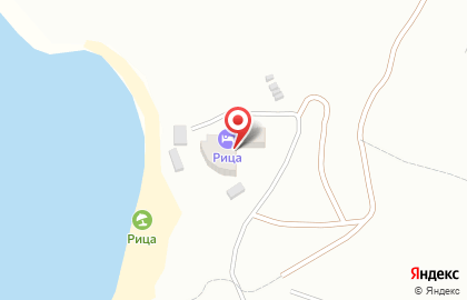 Гостинично-ресторанный комплекс Рица на карте
