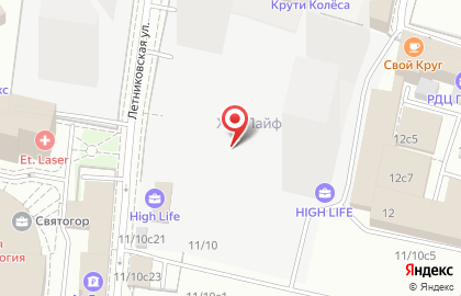 Торговый дом Аркадия(институт здоровья) на Летниковской улице на карте
