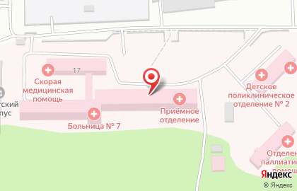 Самарская городская больница №7 на Крайней улице на карте