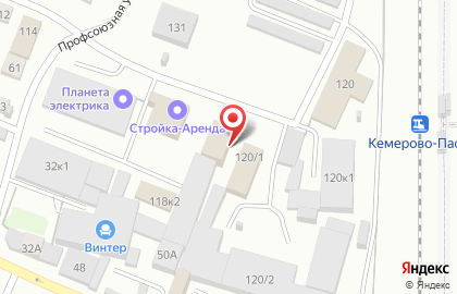 Бизнес-центр на Клары Цеткин на карте