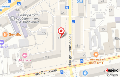 Туристическое агентство Onlinetur.ru в Железнодорожном районе на карте