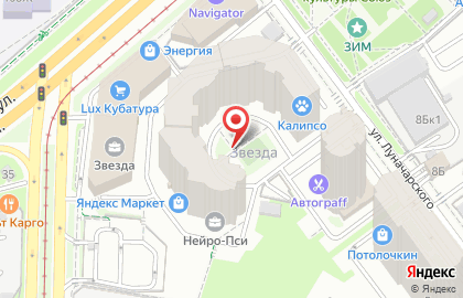 Четыре лапы и хвост на Ново-Садовой улице на карте
