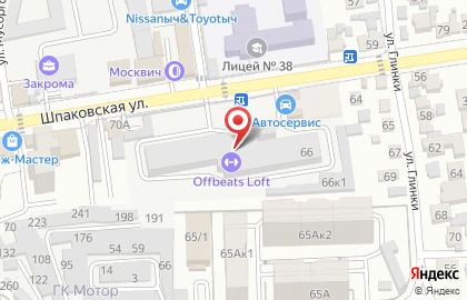 Спортивное пространство Offbeats Loft на карте