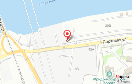 Автосалон на Портовой в Московском районе на карте