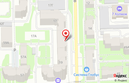 Компания Техносфера на улице Горького на карте