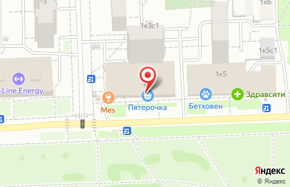 УНИВЕРСАЛ на Уссурийской улице на карте