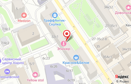 Студия красоты Эпикюр на карте