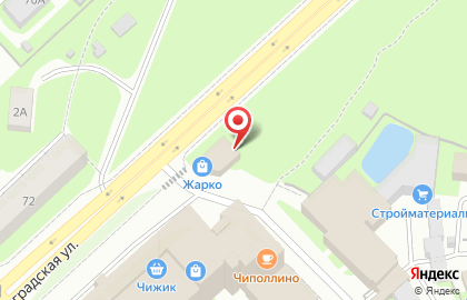 Магазин обоев Партнер на улице Ленинградской на карте