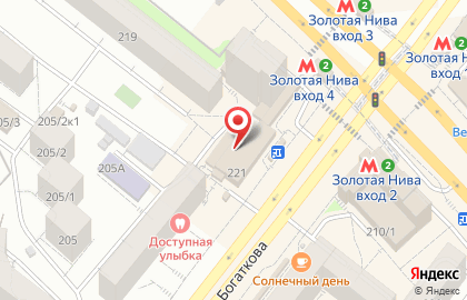 Банкомат Банк ВТБ 24 на улице Бориса Богаткова на карте