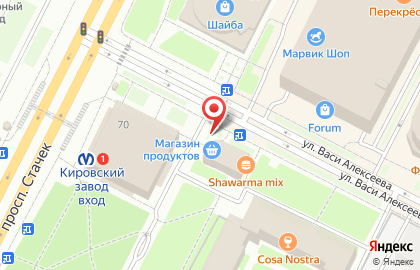 Ремонт компьютеров помощь КИРОВСКИЙ ЗАВОД на карте