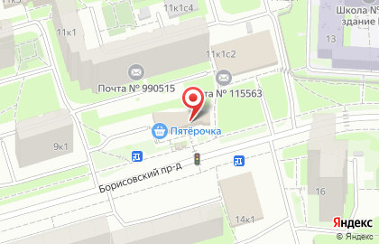 СамПРАЧКА на метро Шепиловская на Борисовском пр на карте
