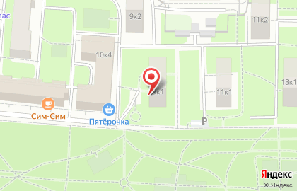 CSUD на Ракетном бульваре на карте