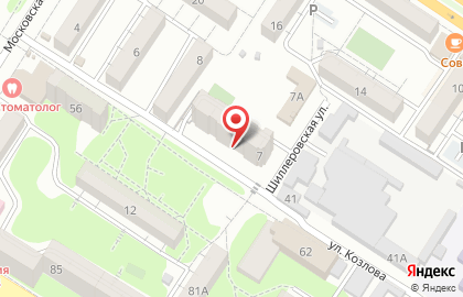 Магазин Булочная №1 на карте