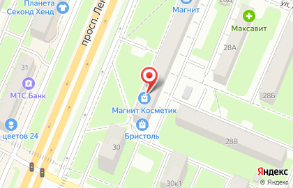Специализированный магазин П на проспекте Ленина на карте