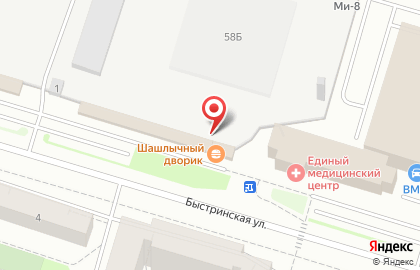 Служба доставки цветов Русский Букет на Быстринской улице на карте