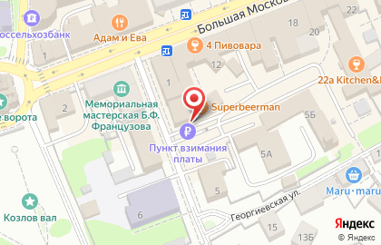 ЦентрОптика на Спасской улице на карте