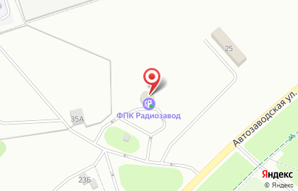 Заправочная станция Радиозавод на Автозаводской улице на карте
