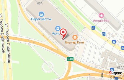 Полет-Сервис на улице Героев Сибиряков на карте