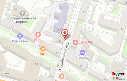 Тверской Гарнизонный Военный Суд на карте