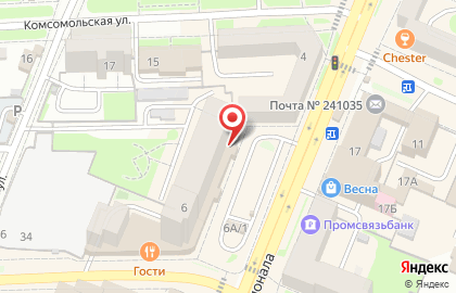 Отделение службы доставки Boxberry на улице 3 Интернационала на карте