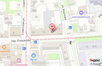 Адвокатский кабинет Кузнецовой Л.В. в переулке Плеханова на карте